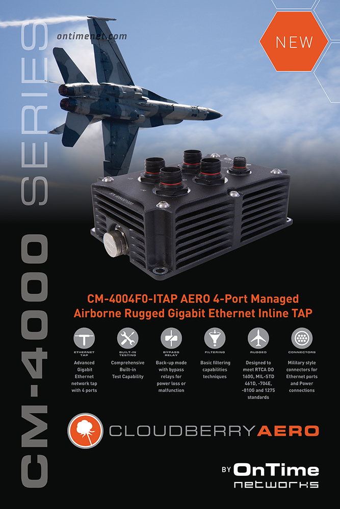 cm-4000 4 port managed tap