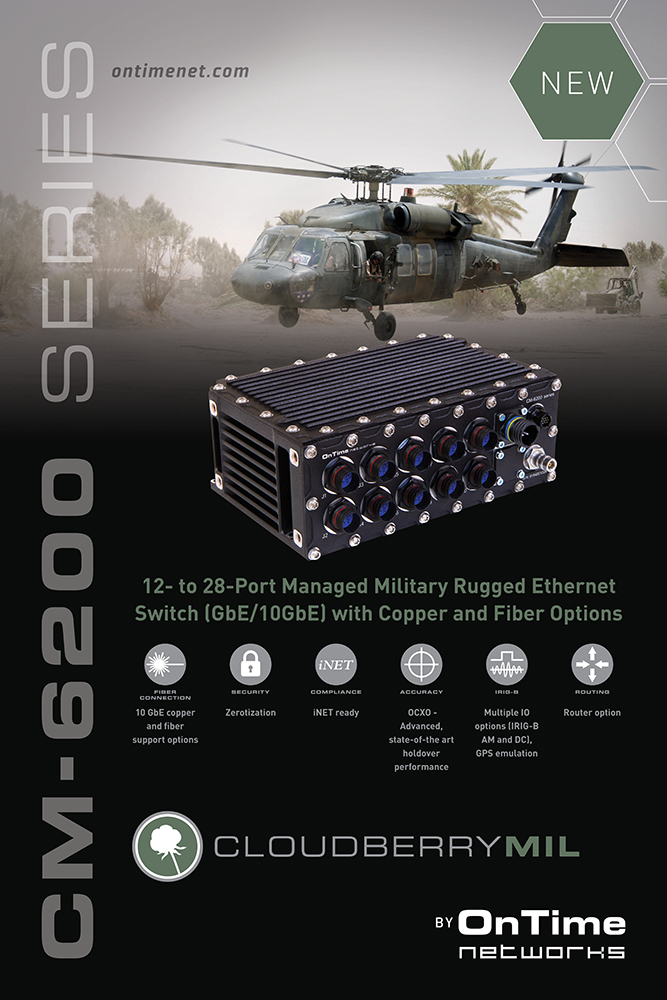managed military thernet switch
