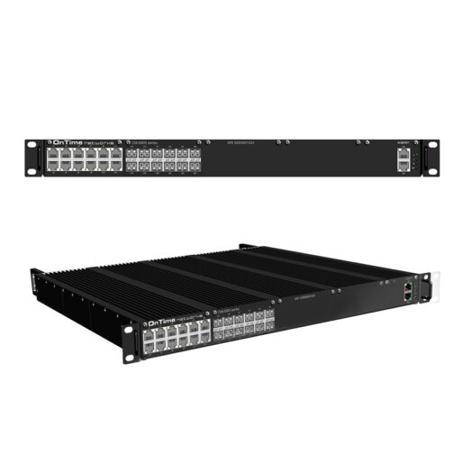 military rack switch with router